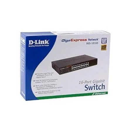 D-Link DES-1016D 16 Port Network Switch thumbnail 2