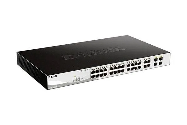 D-Link DGS-1210-28P 28 Port PoE+ Smart Managed Network Switch thumbnail 2