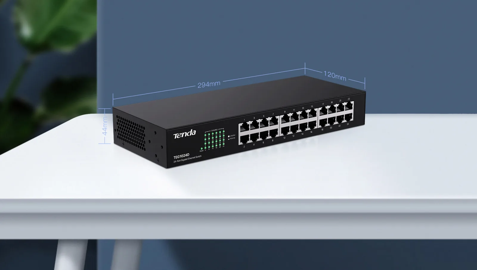 Tenda TEG1024D 24 Port Network Switch thumbnail 2