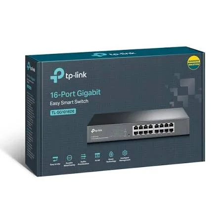 TP-Link TL-SG1016DE 16 Port Smart Managed Network Switch thumbnail 2