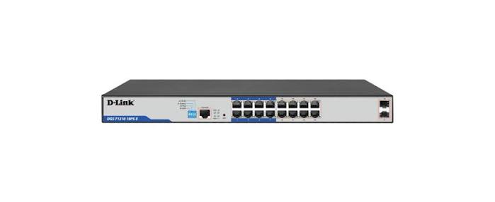 D-Link DGS-F1210-18PS-E 18 Port PoE+ Smart Managed Network Switch