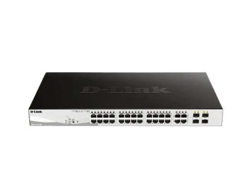 D-Link DGS-1210-28P 28 Port PoE+ Smart Managed Network Switch
