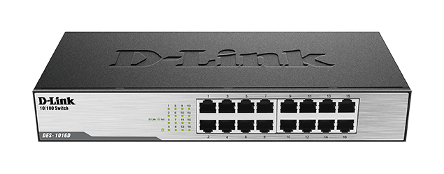 D-Link DES-1016D 16 Port Network Switch